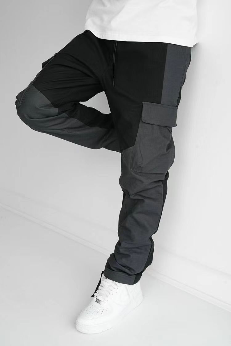 Large Pocket Stitching Trousers for Men's Activewear - Men's Activewear Trousers