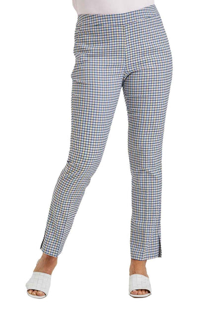 Peace of Cloth Pull on Women's Pants - Blue Multi