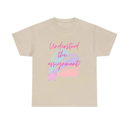The Assignment Adult T-Shirt - Understood the Assignment Design - The Eggy's store