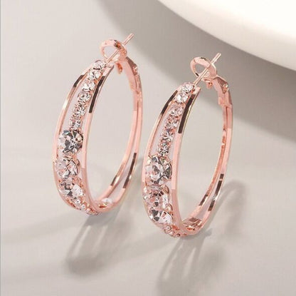 European And American Air Drill Mosaic Women's Earrings - The Eggy's store