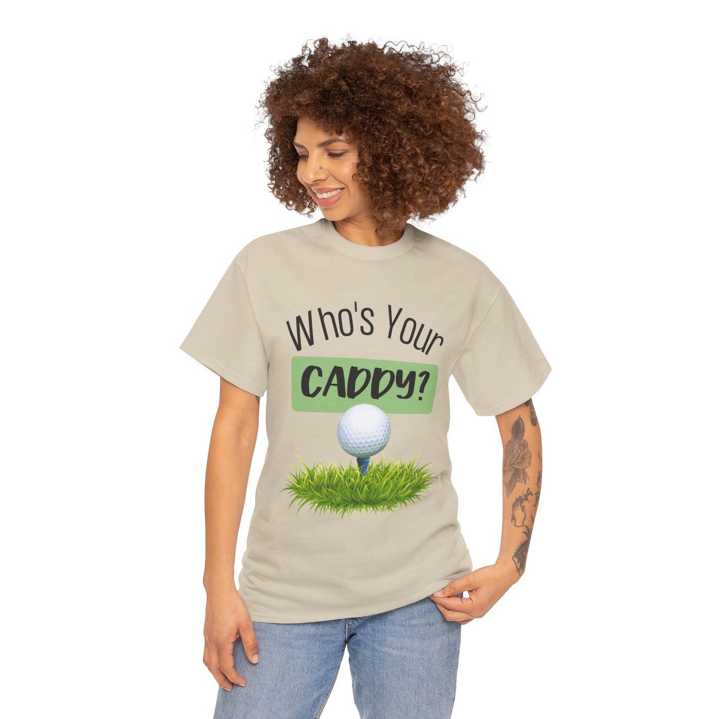 Golf Women's T-Shirt Funny Caddy Short Sleeve Shirt