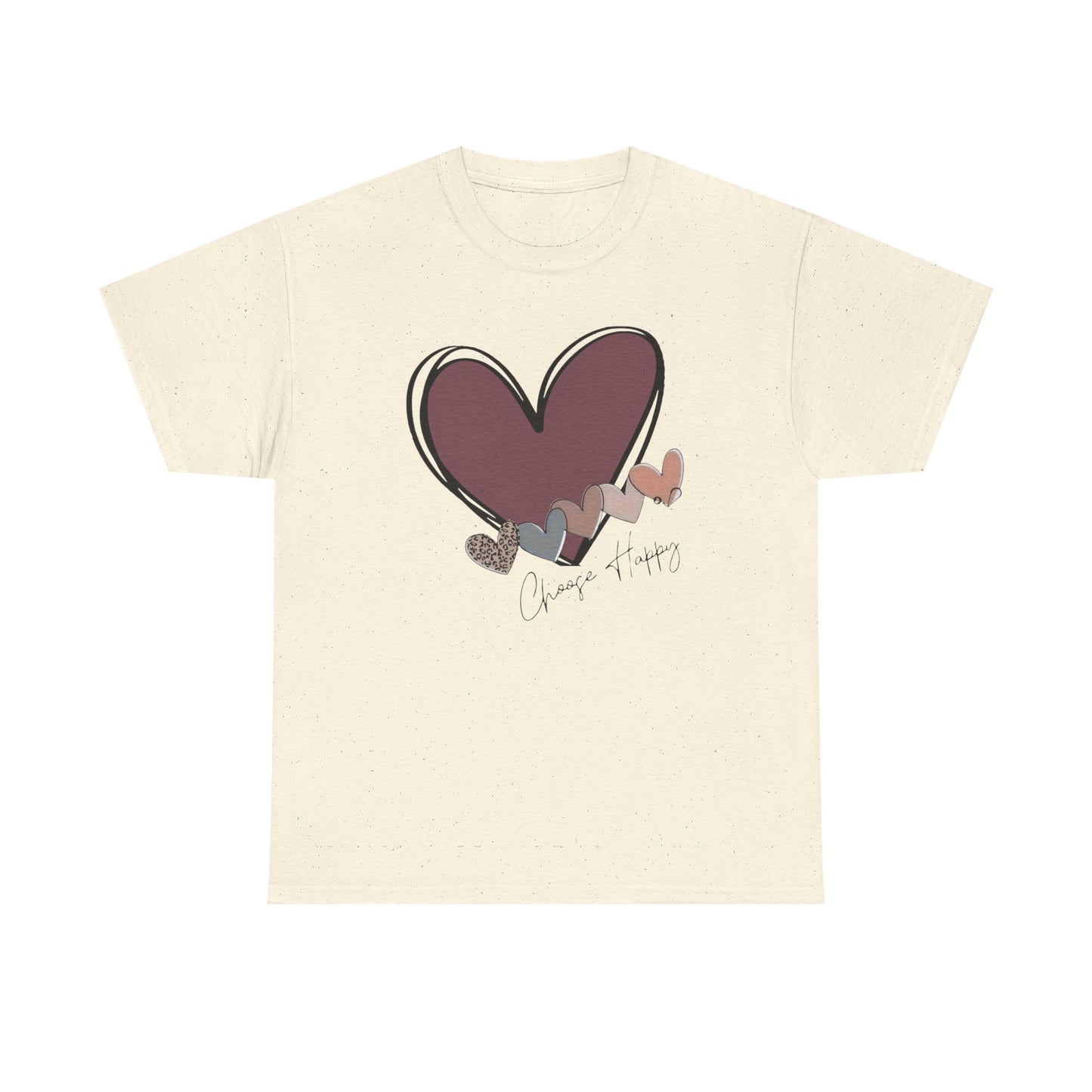 Choose Happy Women's T-Shirt – Spread Joy with Every Wear