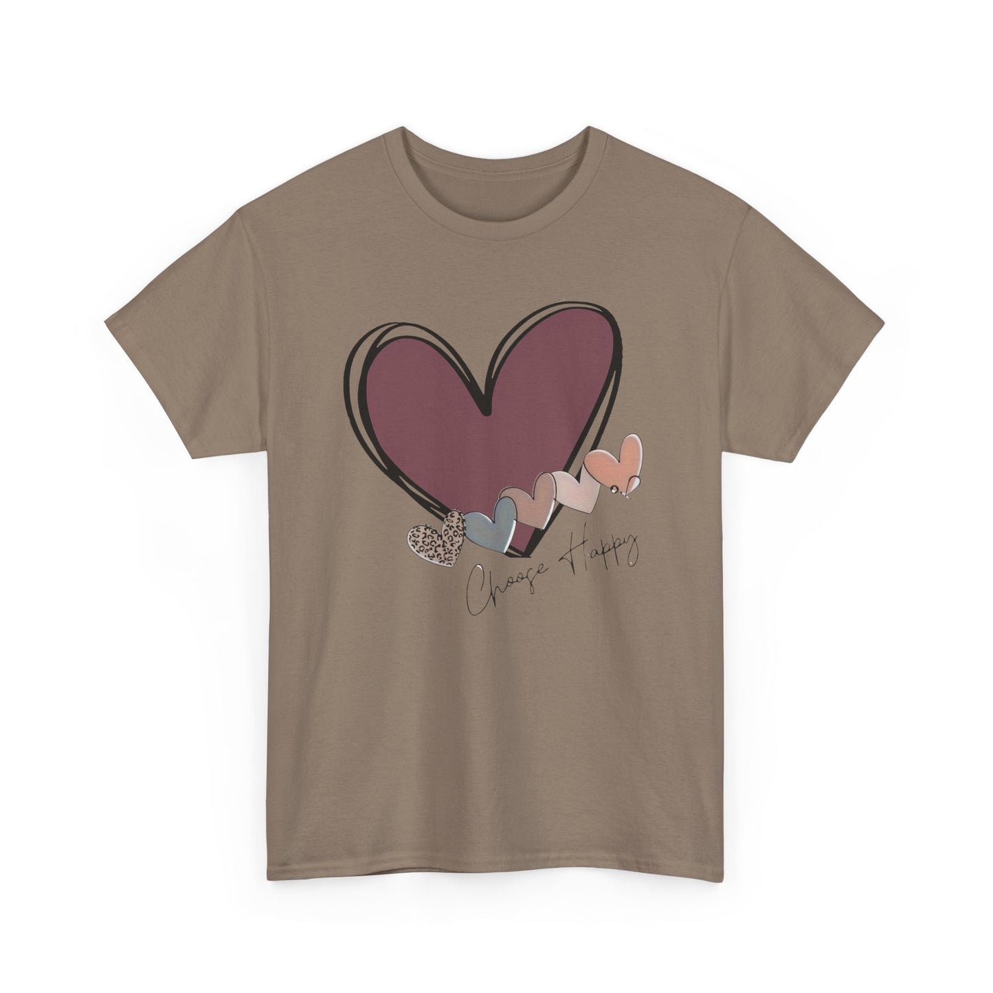 Choose Happy Women's T-Shirt – Spread Joy with Every Wear