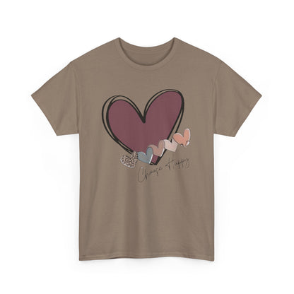 Choose Happy Women's T-Shirt – Spread Joy with Every Wear