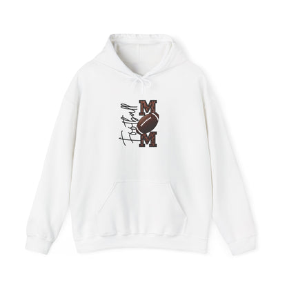 Football Mom: Adult Hooded Sweatshirt