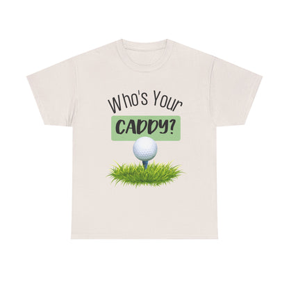 Golf Women's T-Shirt Funny Caddy Short Sleeve Shirt