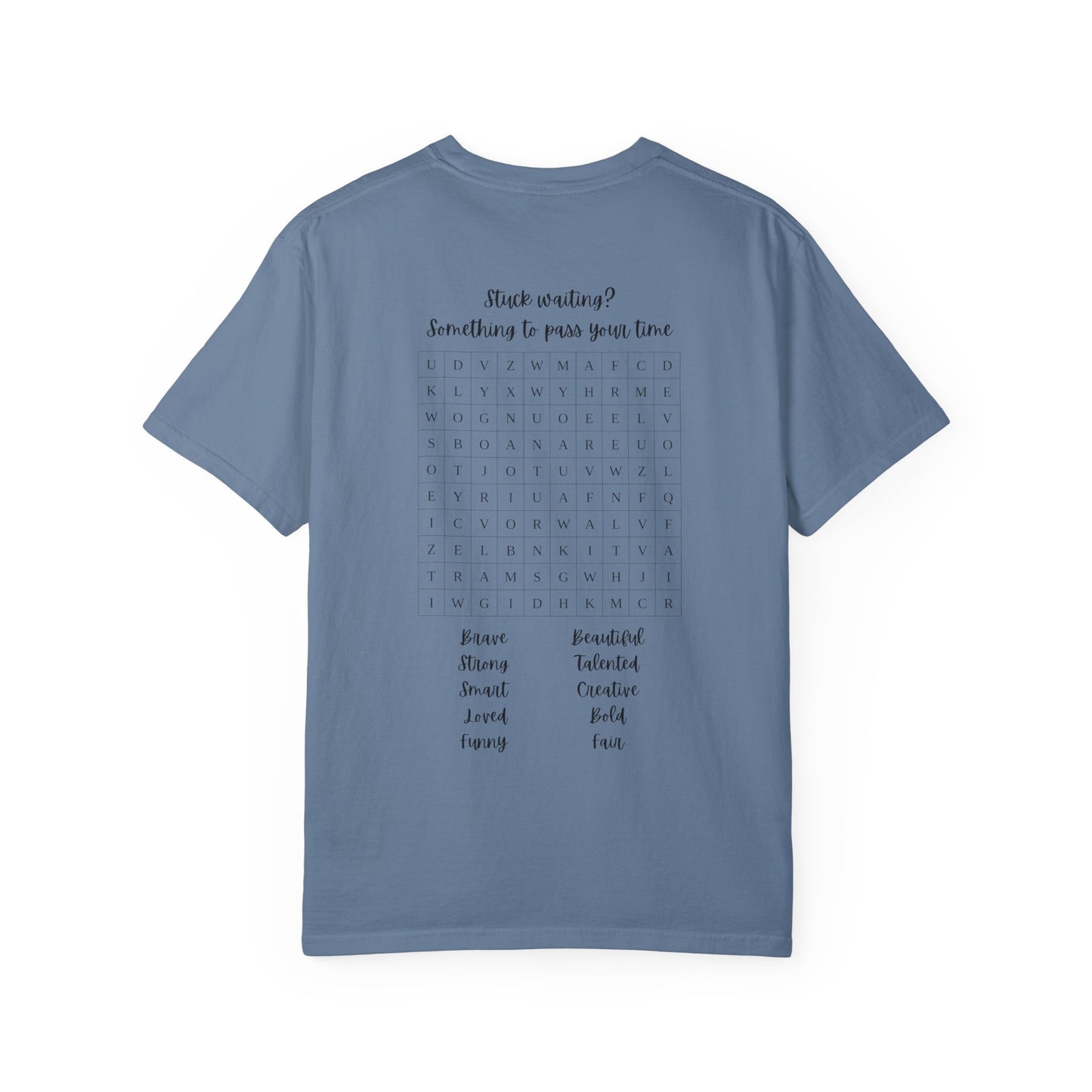 Word Search Women's T-shirt - Fun Puzzle Design for Adults