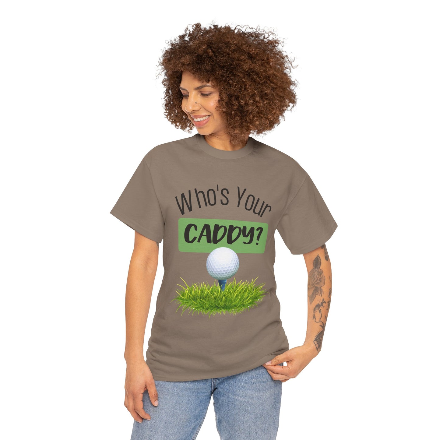 Golf Women's T-Shirt Funny Caddy Short Sleeve Shirt