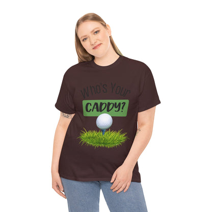 Golf Women's T-Shirt Funny Caddy Short Sleeve Shirt