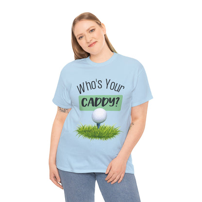 Golf Women's T-Shirt Funny Caddy Short Sleeve Shirt