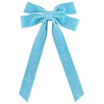 Velvet Hair Bow Holiday Accessories