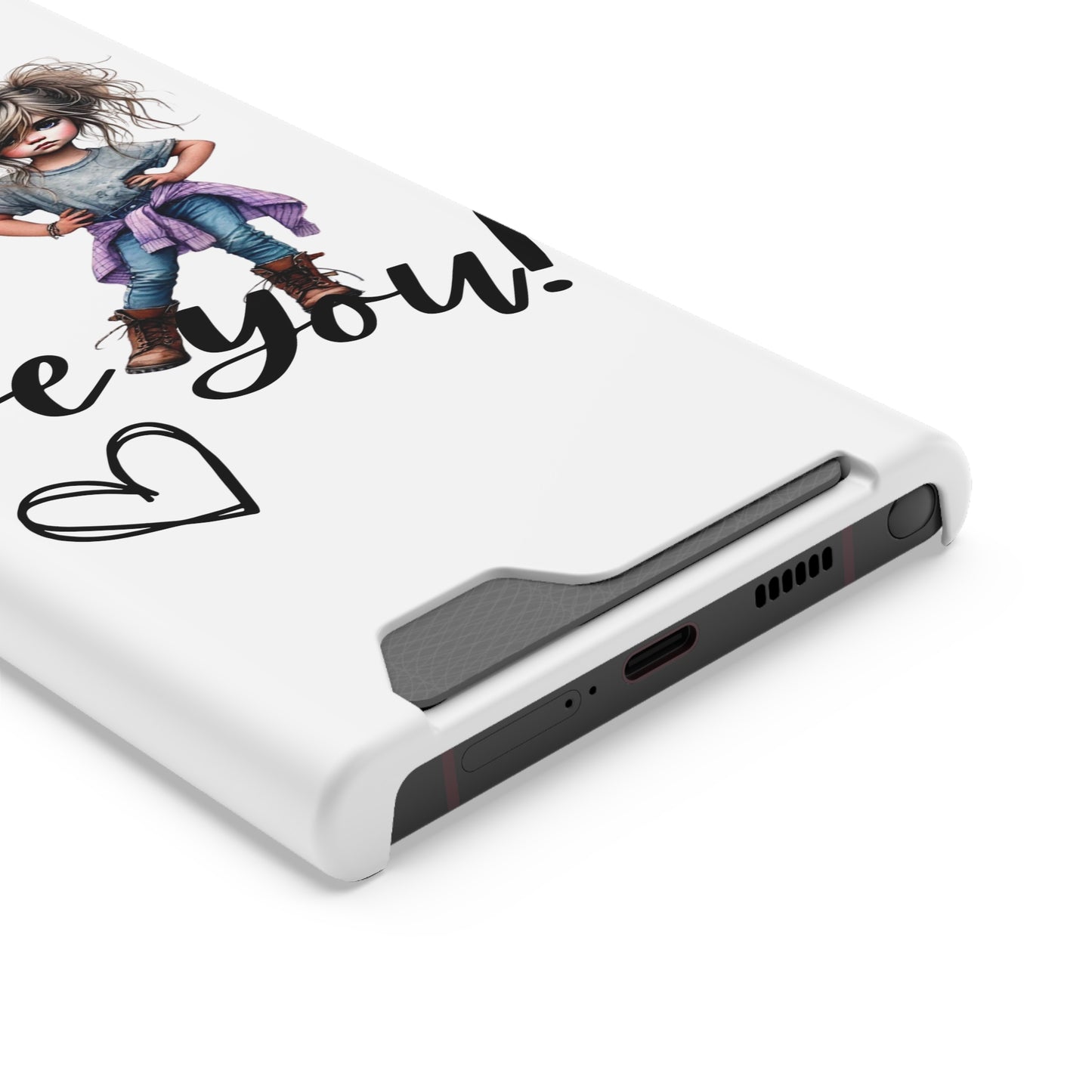 Be You Phone Case With Card Holder - Stylish and Functional Be You Phone Case