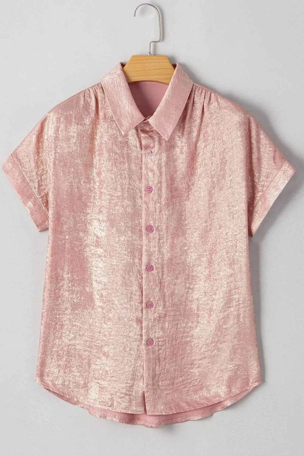 Button Down Short Sleeve Shirt