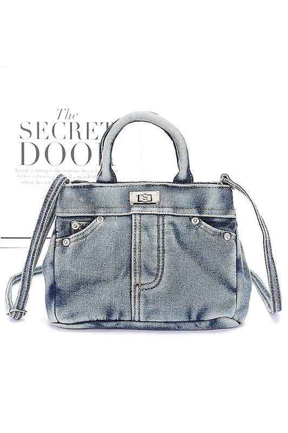 The Denim Dream Convertible Bag