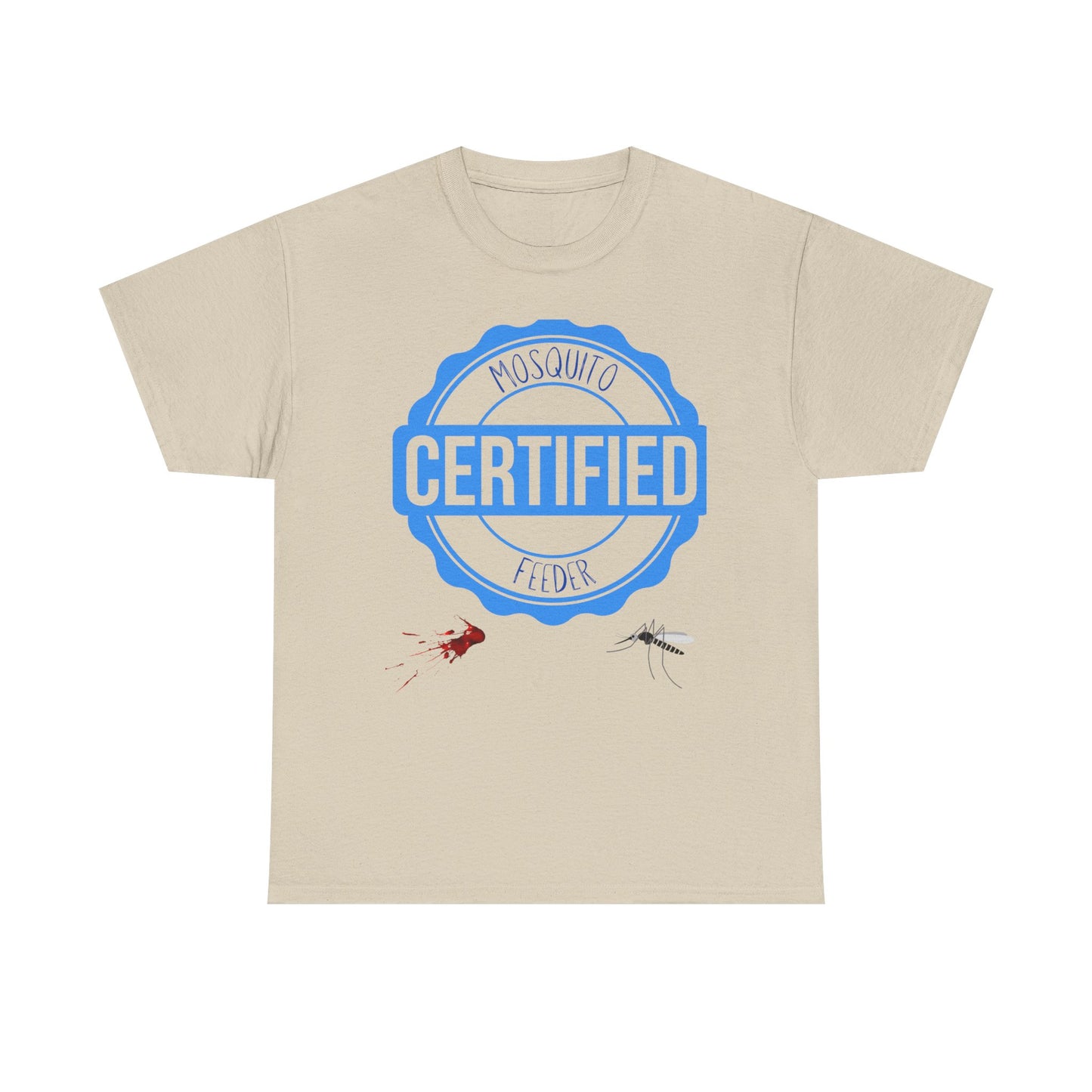 Mosquito Certified Women's T-Shirt, Funny Summer Shirt, Humorous Tee