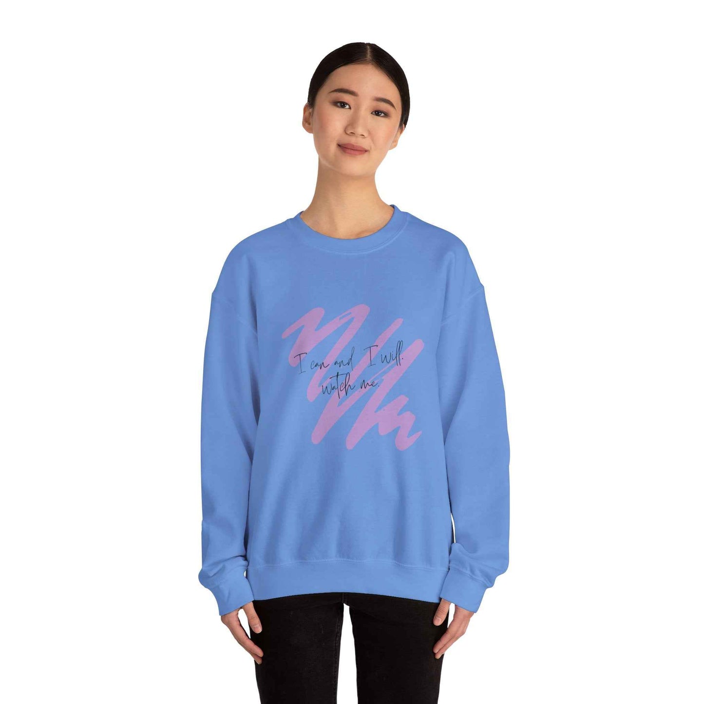 I will: Adult Crewneck Sweatshirt