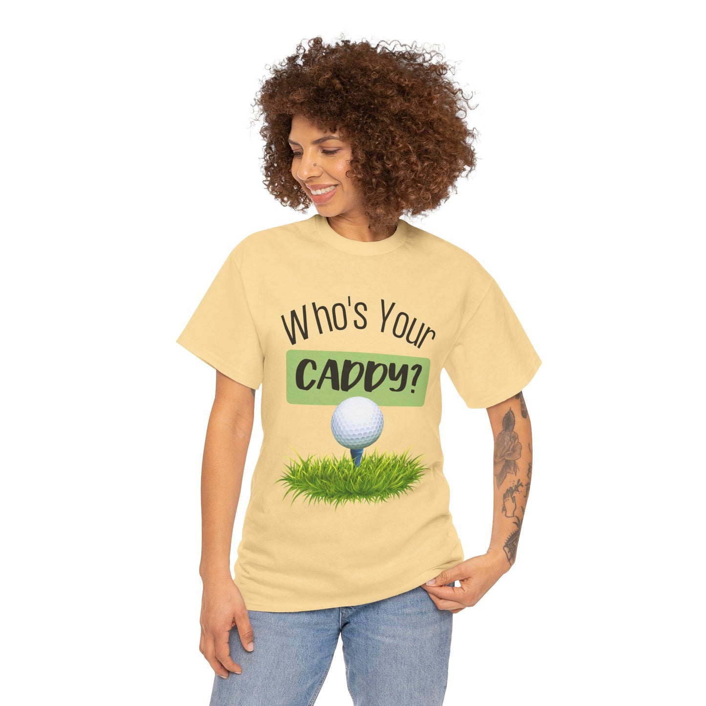 Golf Women's T-Shirt Funny Caddy Short Sleeve Shirt