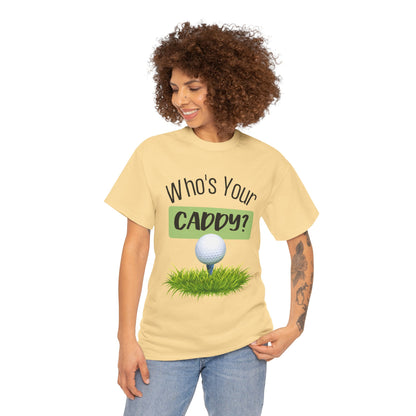 Golf Women's T-Shirt Funny Caddy Short Sleeve Shirt
