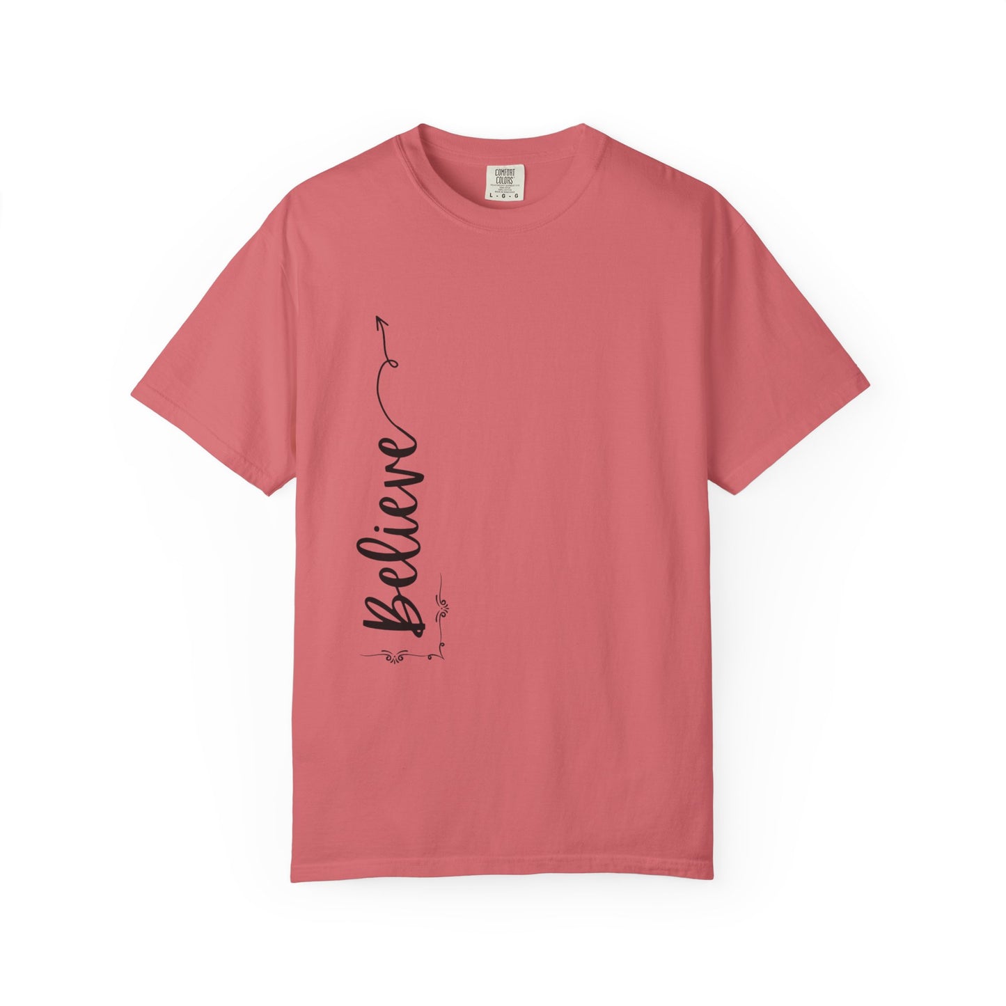 Believe Women's T-shirt for Adults - Inspirational Apparel - The Eggy's store