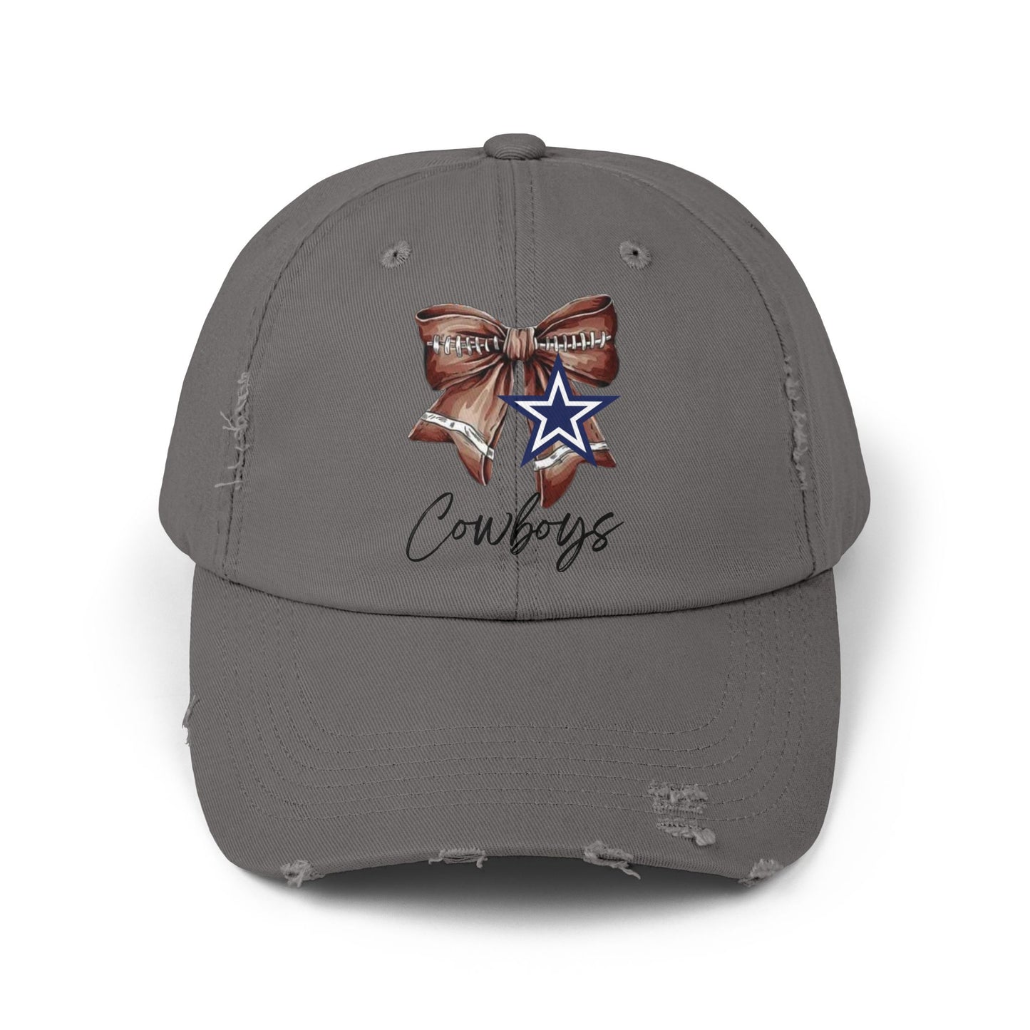 Sport Hat: Distressed Cowboys Team Hat