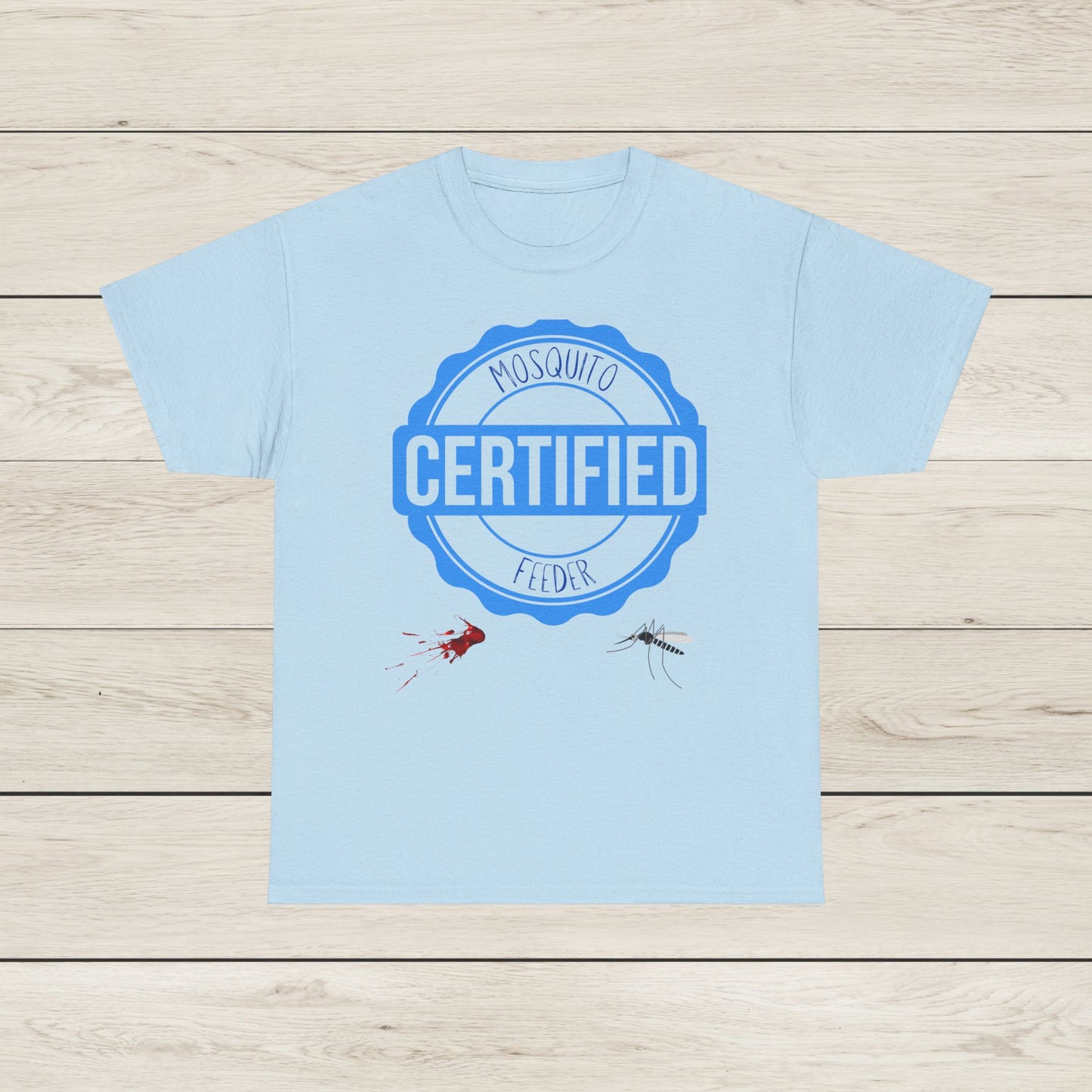 Mosquito Certified Women's T-Shirt, Funny Summer Shirt, Humorous Tee