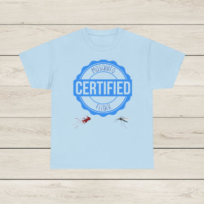 Mosquito Certified Women's T-Shirt, Funny Summer Shirt, Humorous Tee