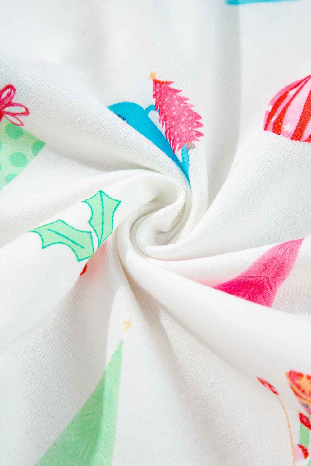 Christmas Short Sleeve Shirt and Shorts Pajama Set