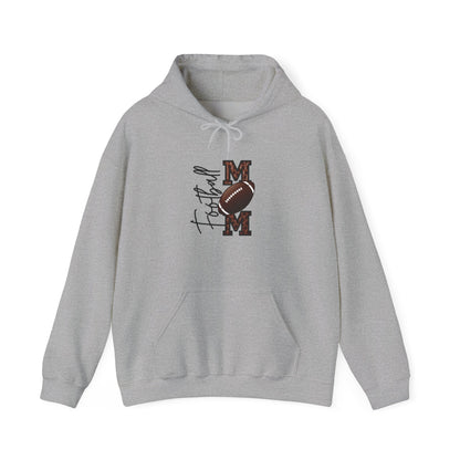 Football Mom: Adult Hooded Sweatshirt