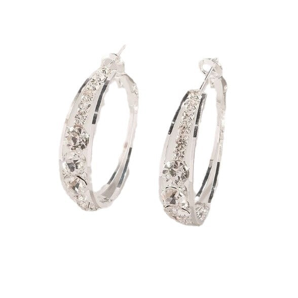 European And American Air Drill Mosaic Women's Earrings - The Eggy's store