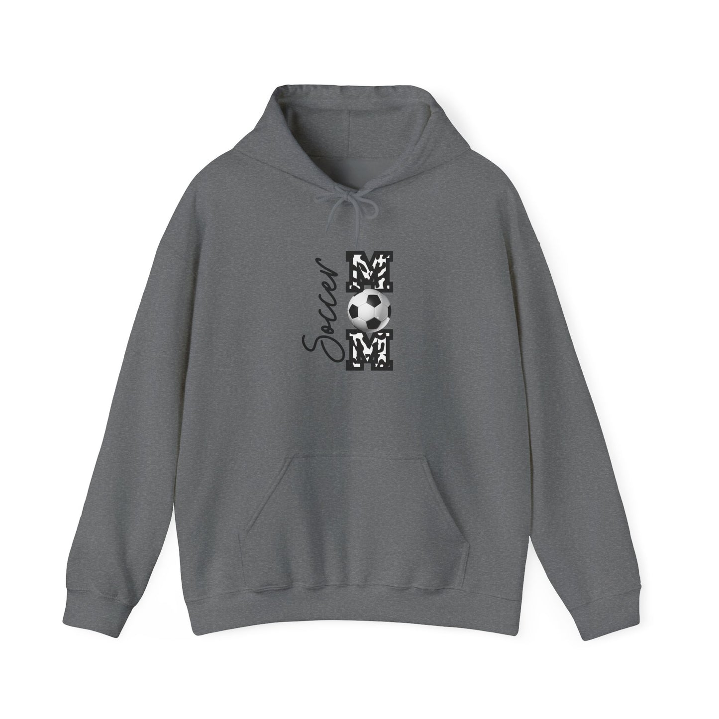Soccer Mom:  Adult Hooded Sweatshirt