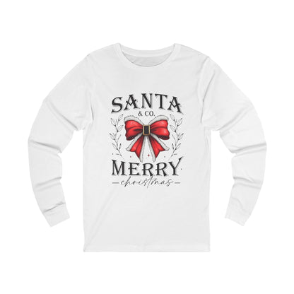 Santa Long Sleeve Shirt for Festive Comfort Women's Sweatshirt - The Eggy's store