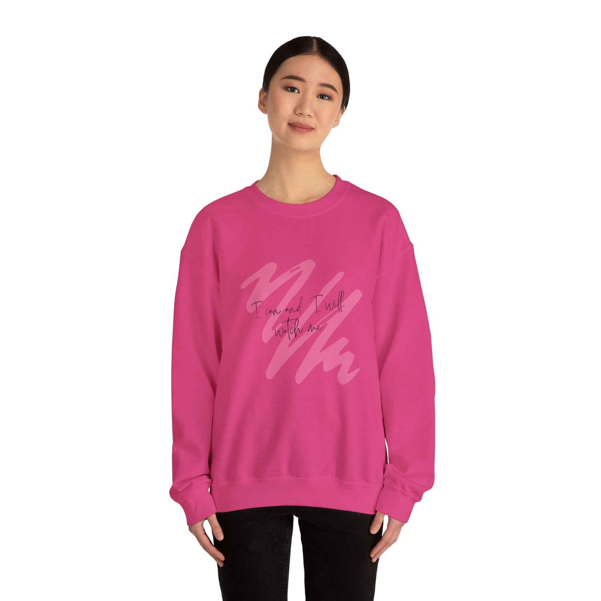 I will: Adult Crewneck Sweatshirt