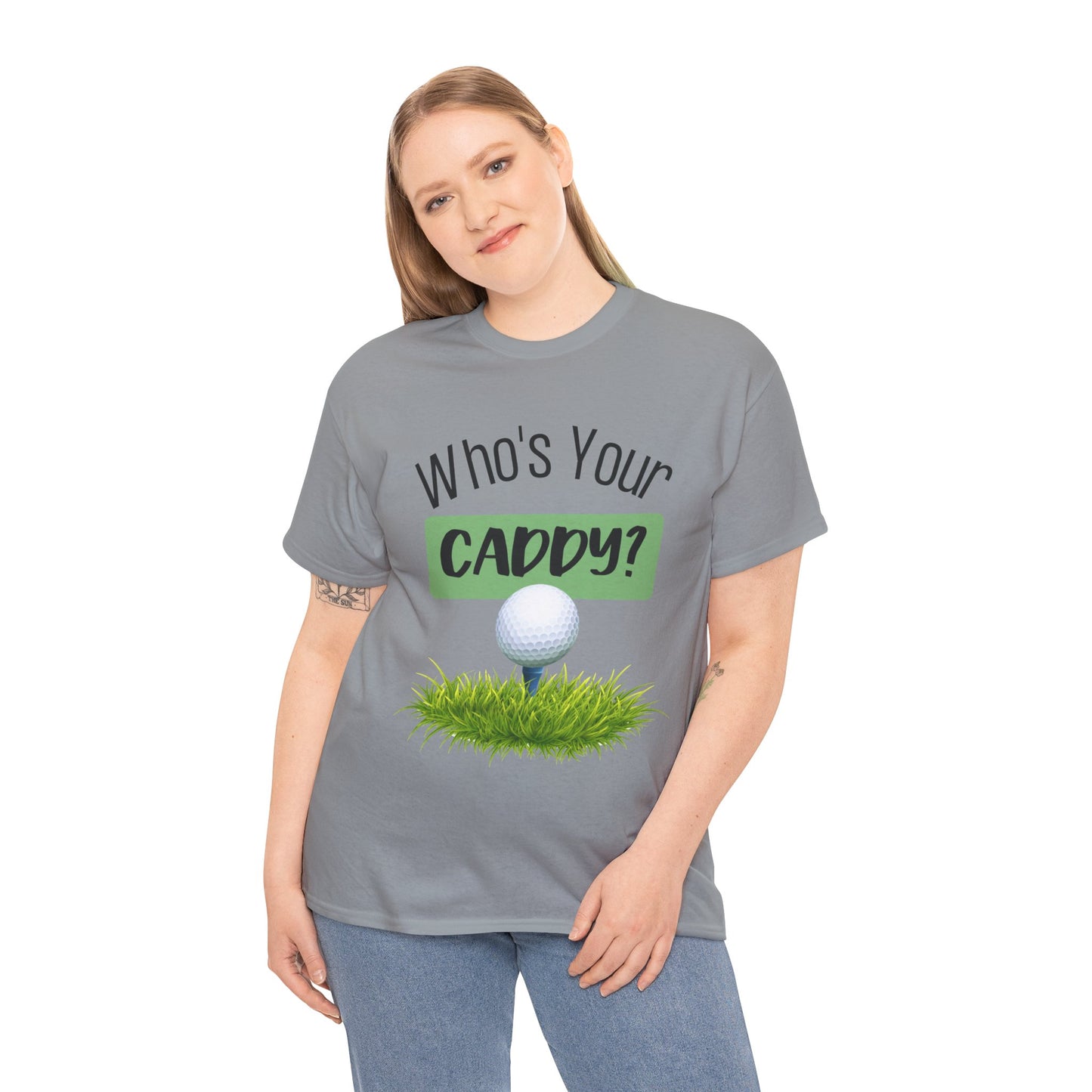 Golf Women's T-Shirt Funny Caddy Short Sleeve Shirt