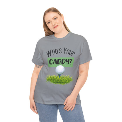 Golf Women's T-Shirt Funny Caddy Short Sleeve Shirt