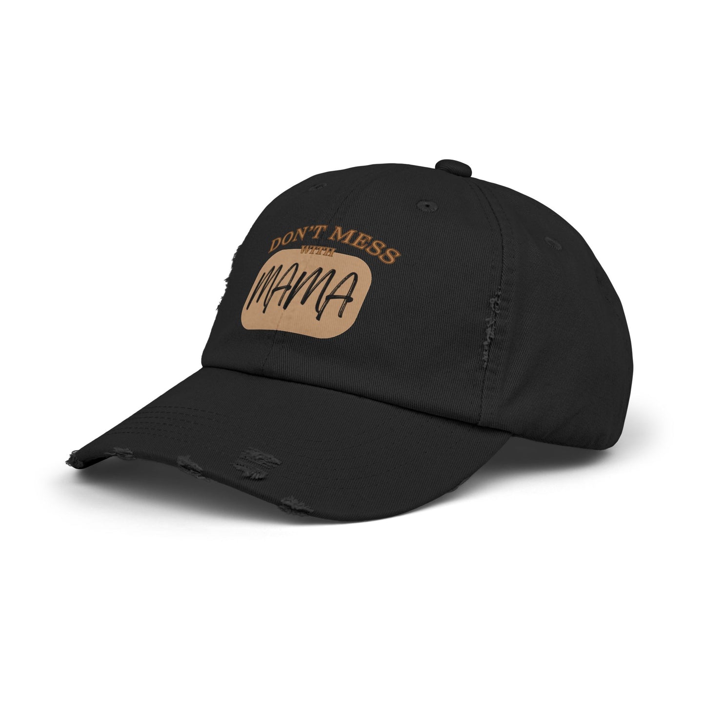 Mama:  Adult Distressed Hat