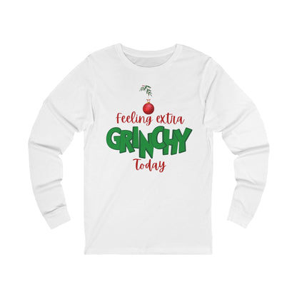 Christmas Grinchy Long Sleeve Women's T-shirt