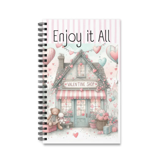 Enjoy it all Spiral Journal - Your Perfect Spiral Journal for Creativity