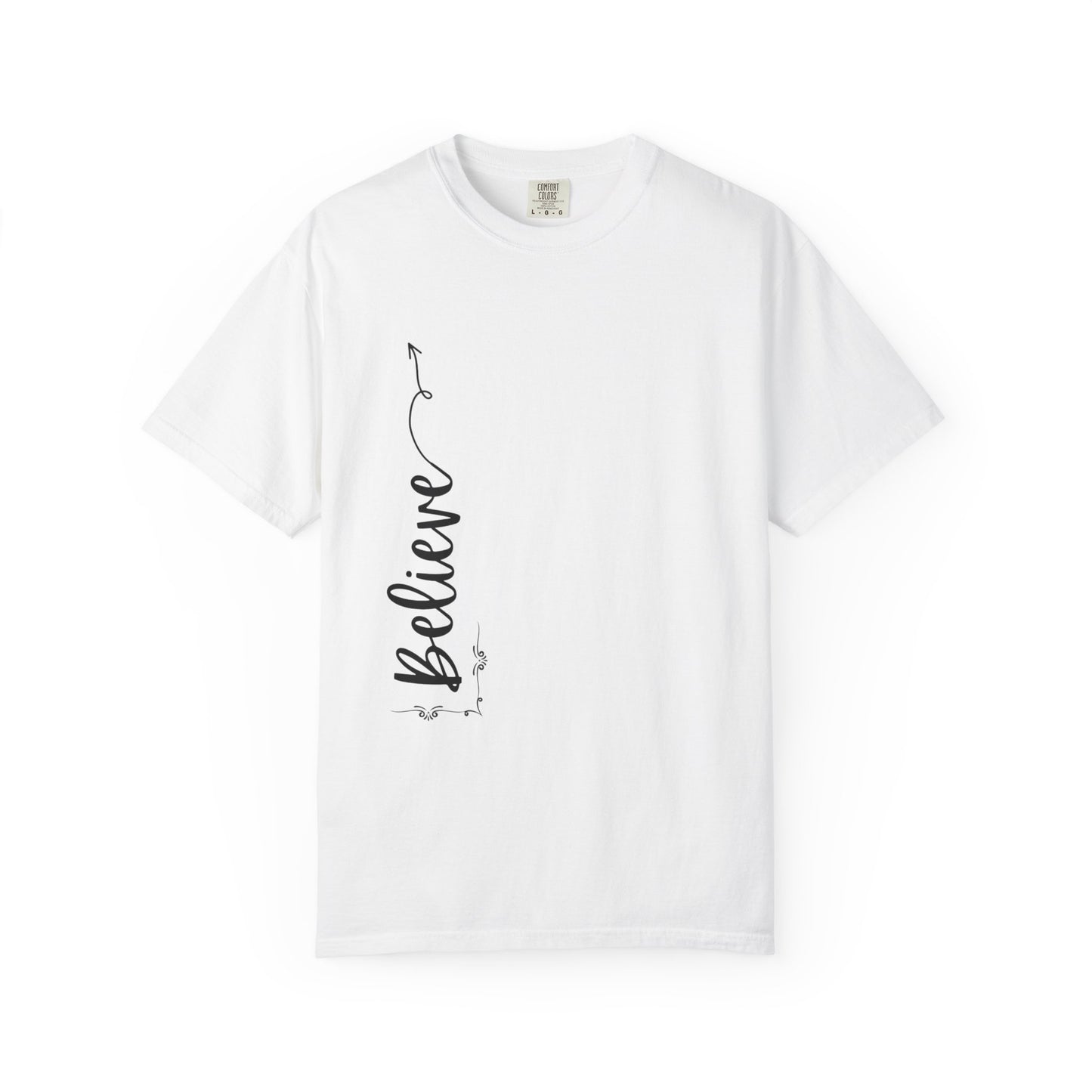Believe Women's T-shirt for Adults - Inspirational Apparel - The Eggy's store