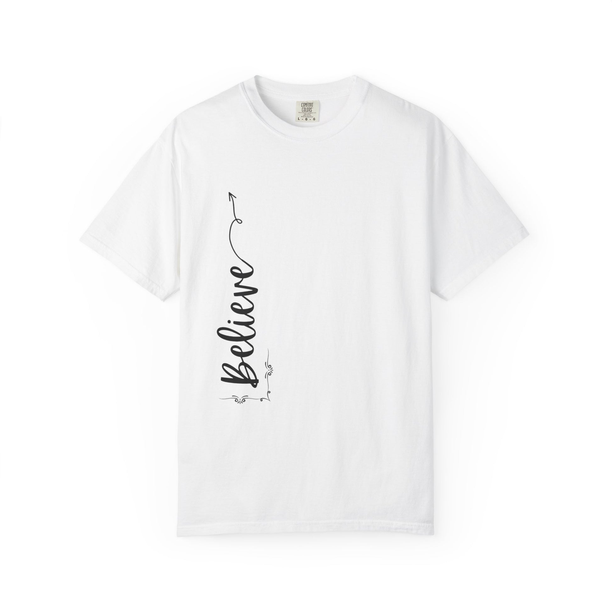 Believe Women's T-shirt for Adults - Inspirational Apparel - The Eggy's store