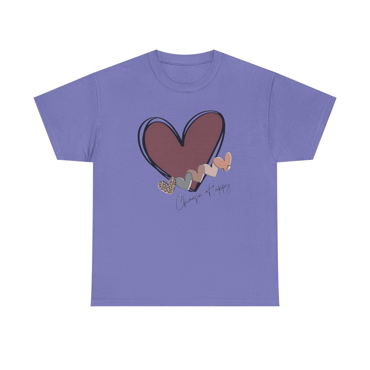 Choose Happy Women's T-Shirt – Spread Joy with Every Wear