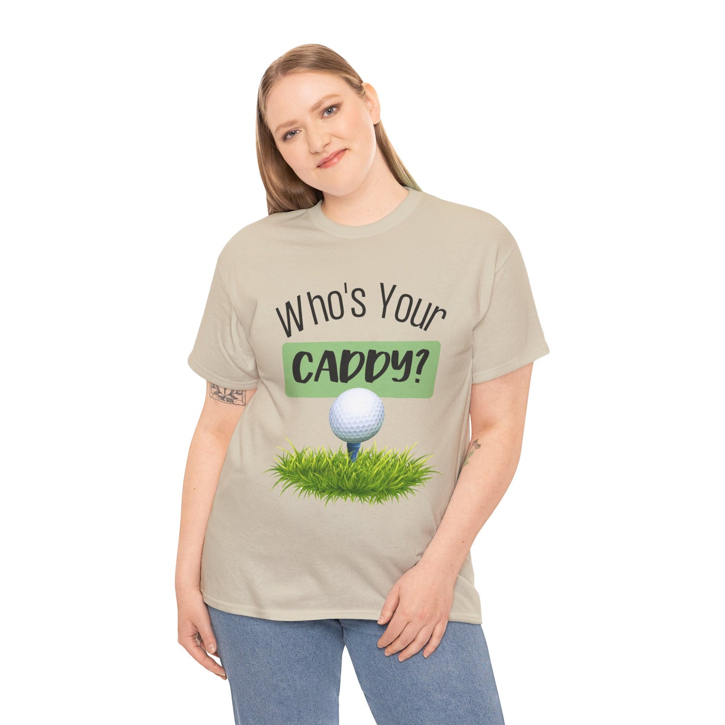 Golf Women's T-Shirt Funny Caddy Short Sleeve Shirt