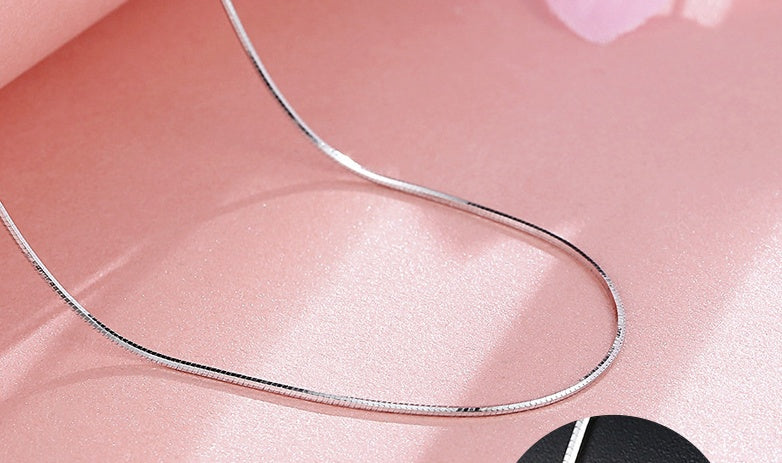S925 Sterling Silver Necklace - The Eggy's store