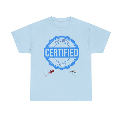 Mosquito Certified Women's T-Shirt, Funny Summer Shirt, Humorous Tee