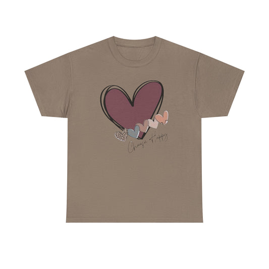 Choose Happy Women's T-Shirt – Spread Joy with Every Wear