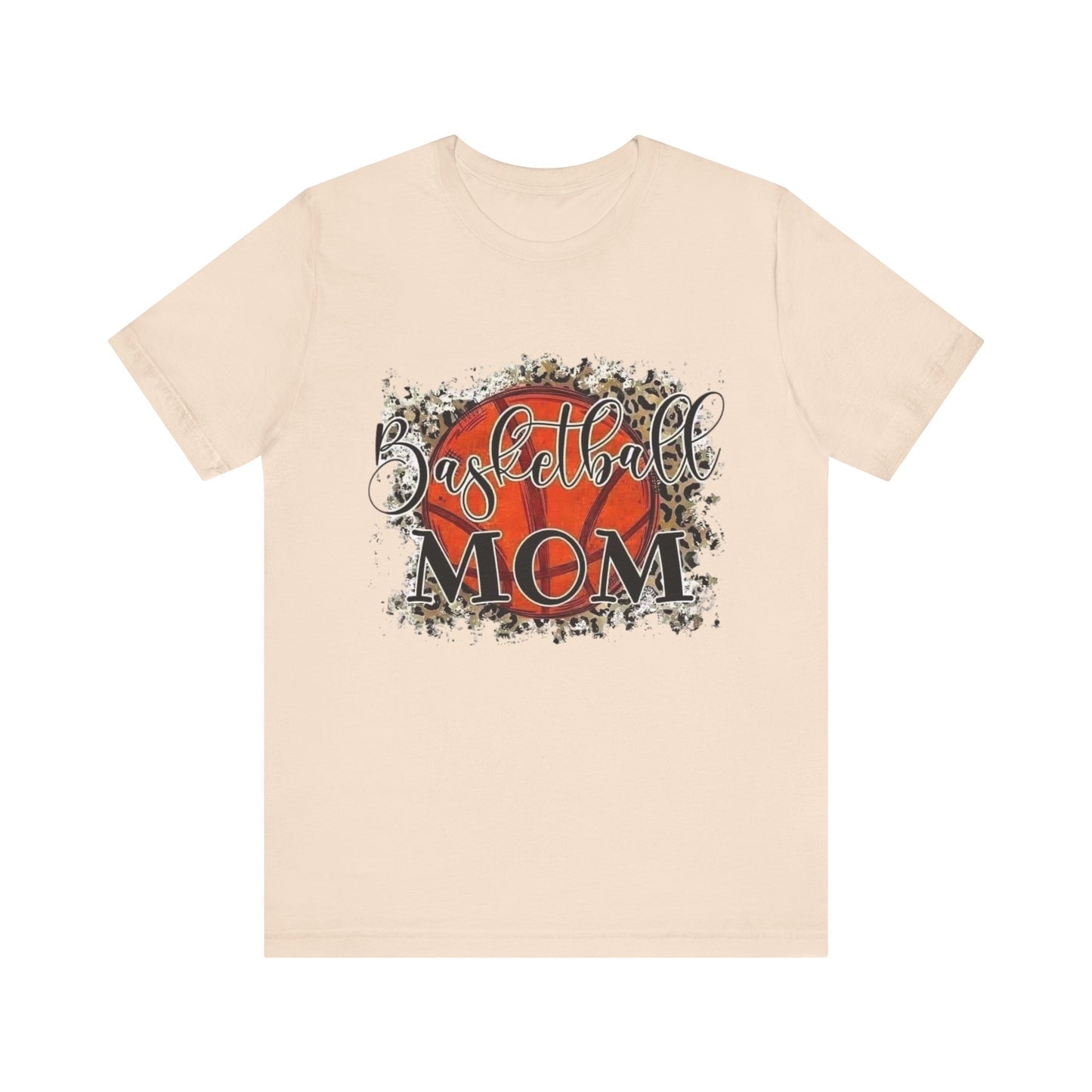 Basketball Mom Tee, Gift for Basketball Moms, Women's T-Shirt, Game Day Outfit, Basketball Fan Clothing