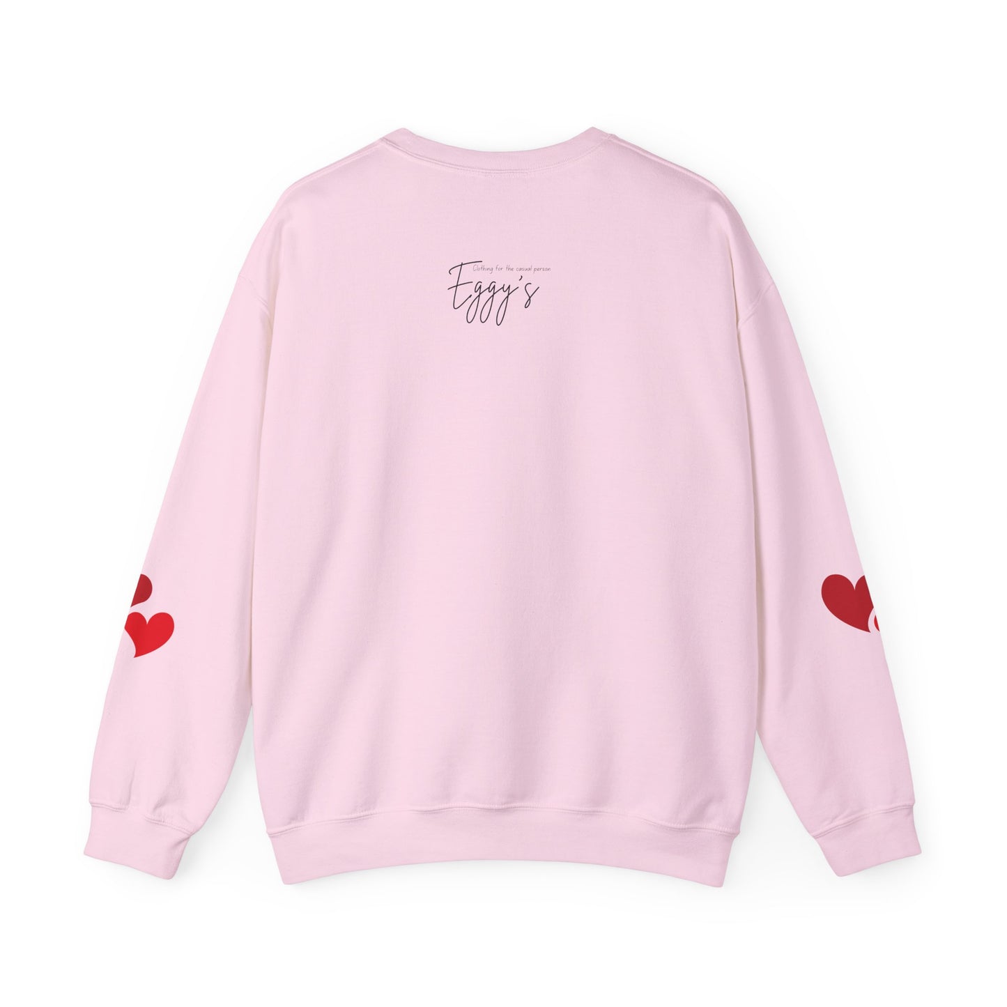 Love and Hearts Adult Love Hearts Sweatshirt Women's Top