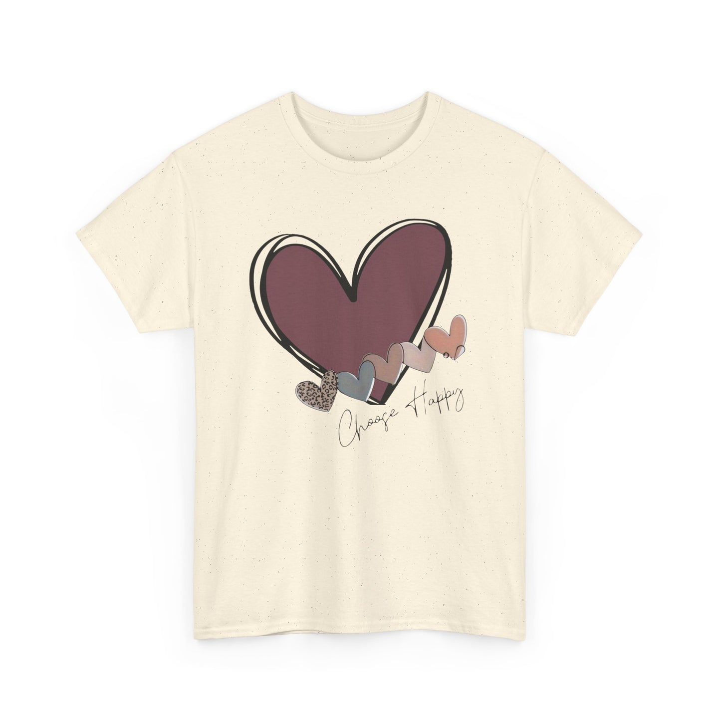 Choose Happy Women's T-Shirt – Spread Joy with Every Wear
