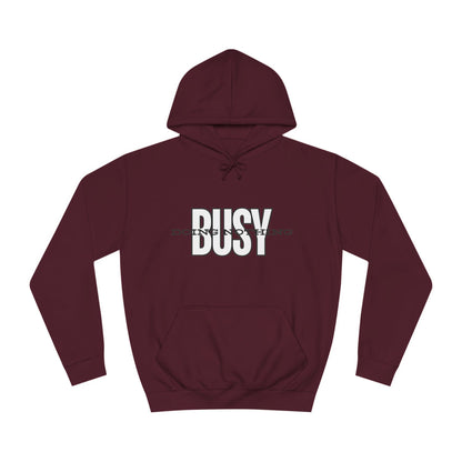 Unisex Busy Doing Nothing Hoodie - Long Sleeve Adult Sweatshirt Women's Top