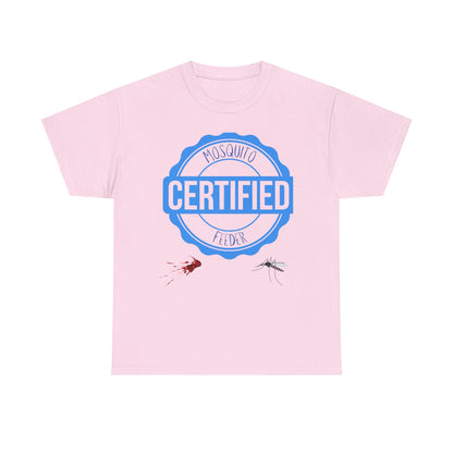 Mosquito Certified Women's T-Shirt, Funny Summer Shirt, Humorous Tee