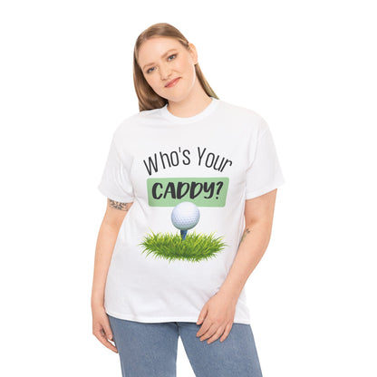 Golf Women's T-Shirt Funny Caddy Short Sleeve Shirt